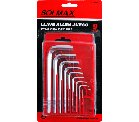 LLAVE ALLEN JGO. 9 PZS - ST-070321