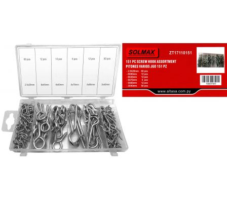 KIT PITONES VARIOS 151 PZ ZT17110151