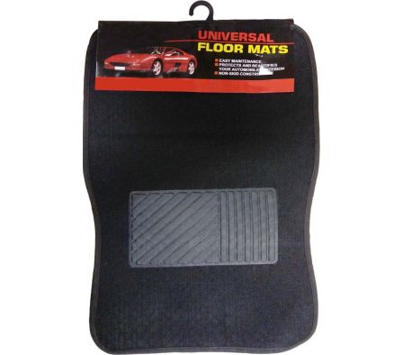 ALFOMBRA P/ VEHICULO TAPIZADO 4 PZ L001100