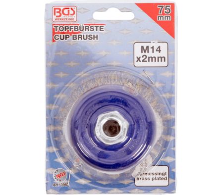 CEPILLO ACERO COPA ALAMB ONDUL   75X57MM 3983 BGS