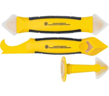 ESPATULA PARA SILICONA JGO. 3PZ 85213 BGS