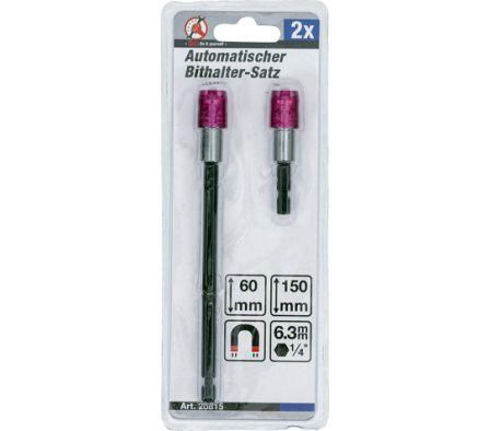 PORTA PUNTAS AUTOMATICO 6.3MM 1/4" 2PZ 20815 BGS