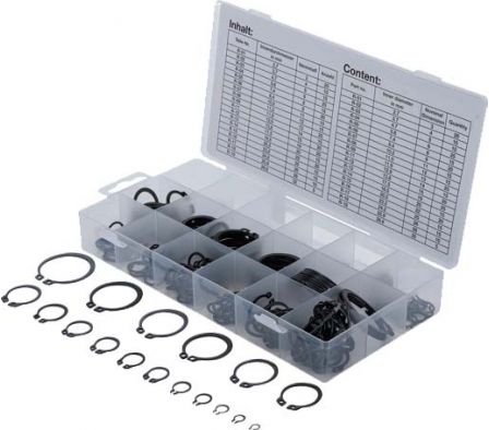 ANILLO DE SEGURIDAD EXTERIOR 3-32MM JGO. 300PZ 8046 BGS