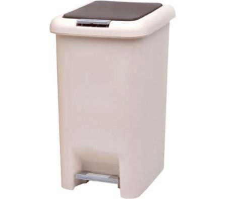 BASURERO PLASTICO C/ PEDAL 10L B007092