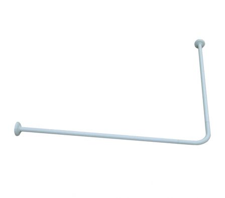 BARRAL CURVO CORTINA DE BAﾑO 80X80X80CM C000134