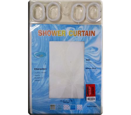 CORTINA PARA BAﾑO 180X180CM C003302