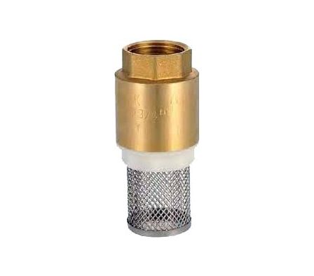 VALVULA RETENCION ROSCA C/ FILTRO VERT.   3/4" 110G R-3201A