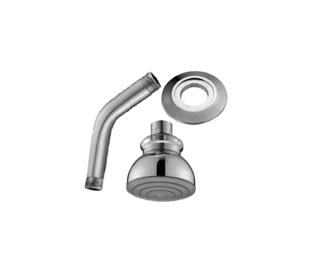 DUCHA PLAST. ARTICULADA CR JGO 3 PZ RN018