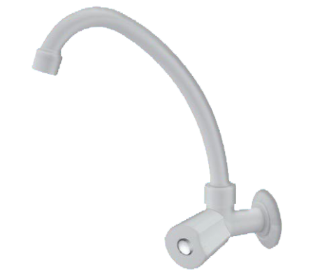 CANILLA COCINA PARED PICO ALTO BL WE005