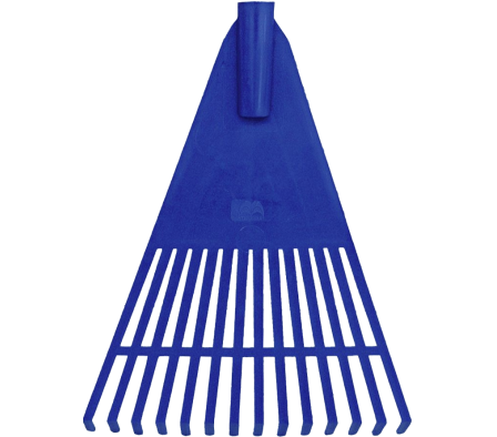 ESCOBA JARDIN 14 DIENTES PLASTICO METASUL