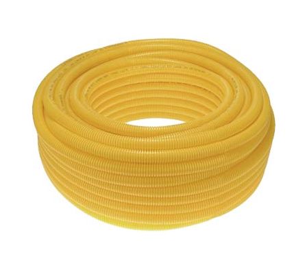 ELECTRODUCTO FLEX CORRUGADO AMARILLO 25MM 25M 617 PABOVI