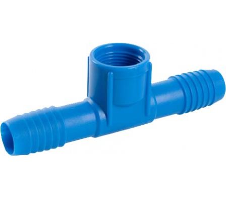 CONEX "T" ROSCA INT        1" AZUL 25UNI 1219 PABOVI