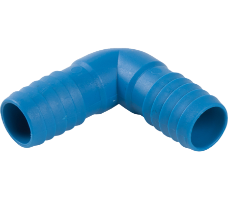 CONEX CODO DOBLE 1/2" AZUL 50UNI 1370 PABOVI