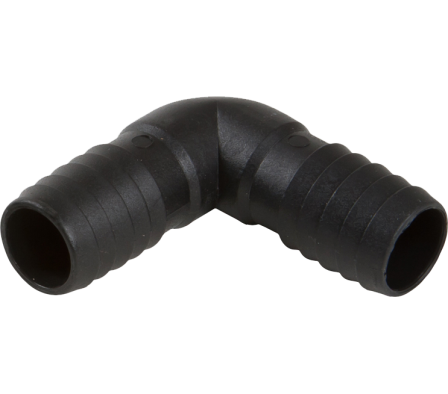CONEX CODO DOBLE 3/4" NEGRO 50UNI 1374 PABOVI