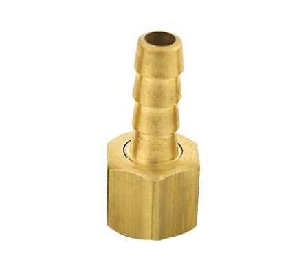 CONECTOR ROSCA GIRAT. 1/4" X 1/4" LATON 11170E GARDEN