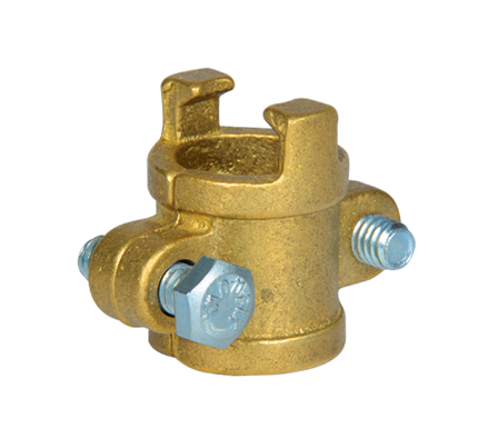 ABRAZADERA CONECTOR LAVA AUTO 1/2" LATON 11220E GARDEN