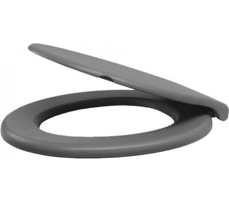 TAPA INODORO ROMA GRIS OSCURO ALUMASA