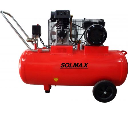 COMPRESOR DE AIRE 3HP 100LT ZA65-100L (1 CABEZAL)