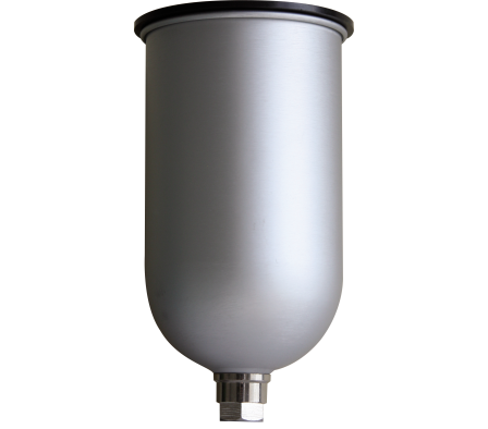 NEUM. RECIPIENTE METAL 600CC P/ P700/P900 - P951