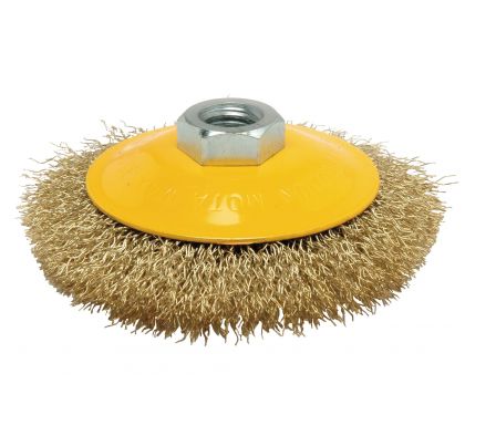 CEPILLO CONICO ALAM. ONDUL. 100MM  FHO100