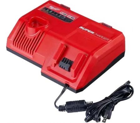 CARGADOR DE BATERIA SUPER RAPIDO 12V/18V MILWAUKEE 48-5911
