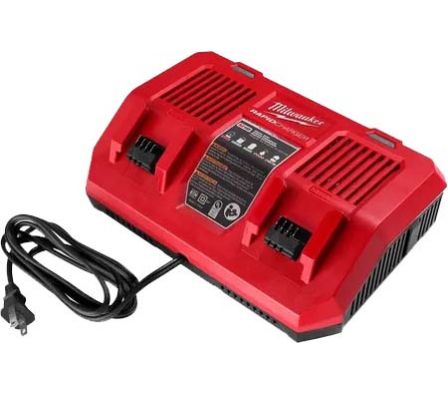 CARGADOR DE BATERIA DOBLE M18 MILWAUKEE 48-5902