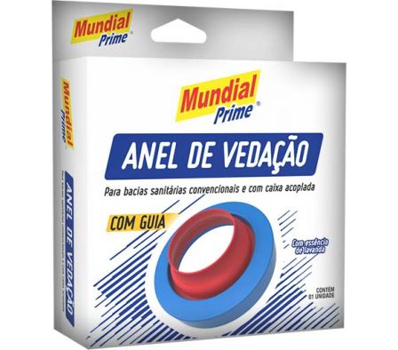 ANILLO SELLADOR CON GUIA P/ INODORO MUNDIAL PRIME