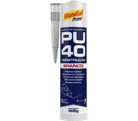 SELLANTE POLIURETANO PU40 400GR BLANCO MUNDIAL