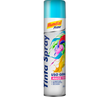 PINTURA AEROSOL 400ML AZUL CLARO MUNDIAL PRIME