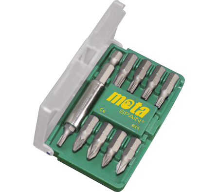 PUNTAS SURTIDAS + ADAPT. 9PZ B10