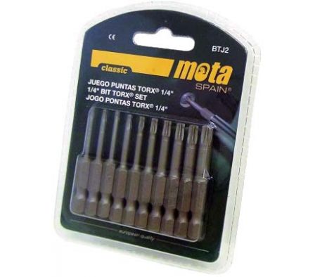 PUNTA TORX 50MM 6 A 30 10PZ BTJ2
