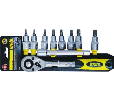 LLAVE TUBO TORX MACHO   1/2" 10PZ EK641