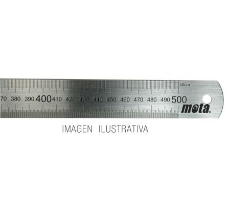REGLA ACERO INOXIDABLE 100CM REG100