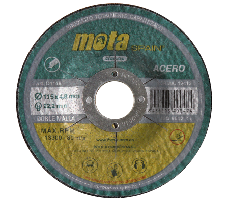 DISCO DESBASTE  115 X 4.8 X 22.2MM   D1148