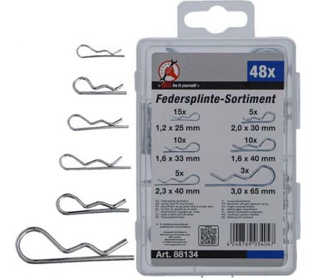 KIT SEGURO CLIP 1.2-3MM   48PZ 88134 BGS