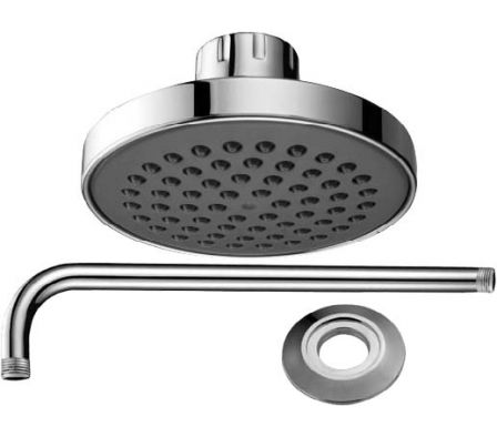 DUCHA PLAST. REDONDO 4" CR RN014