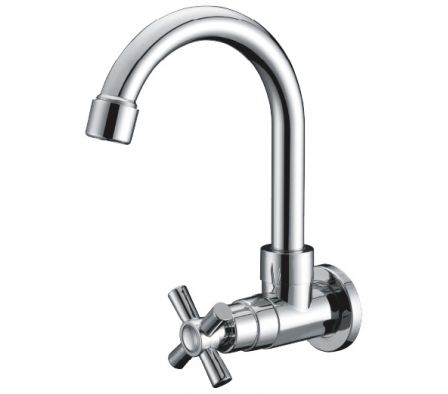 CANILLA COCINA PARED PICO ALTO CR Q003