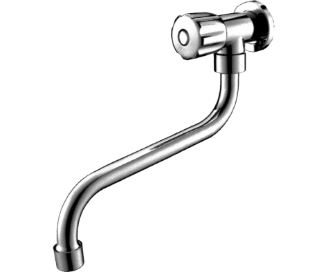 CANILLA COCINA PARED PICO BAJO CR PS102