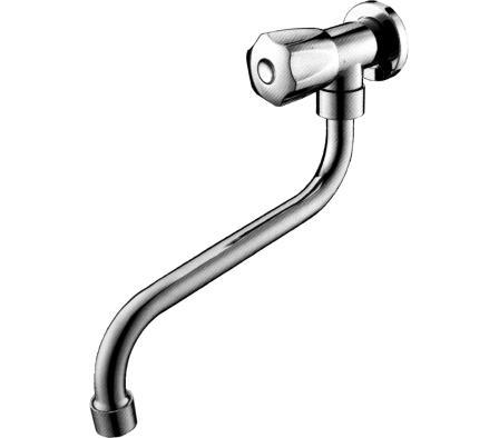 CANILLA COCINA PARED PICO BAJO CR PS106