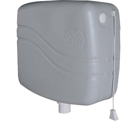 CISTERNA PLAST. 6/9LT GRIS CLARO METASUL