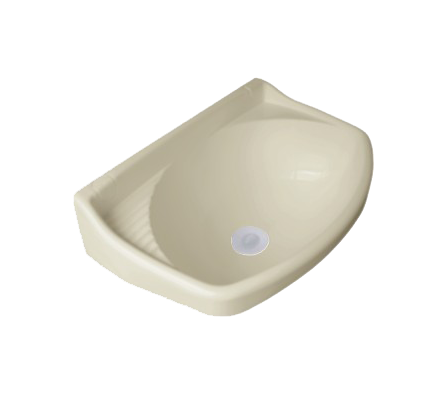 LAVATORIO PLASTICO PEQ. BEIGE METASUL