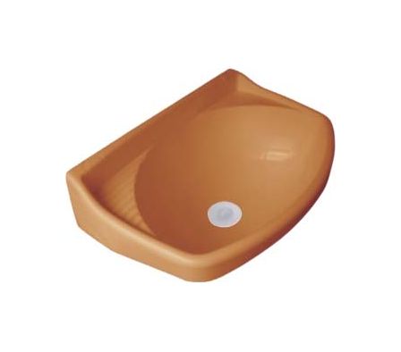 LAVATORIO PLASTICO PEQ. CARAMELO METASUL