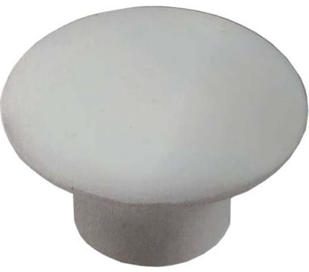 TIRADOR PLAST. BOTON 347/WHITE -     49MM