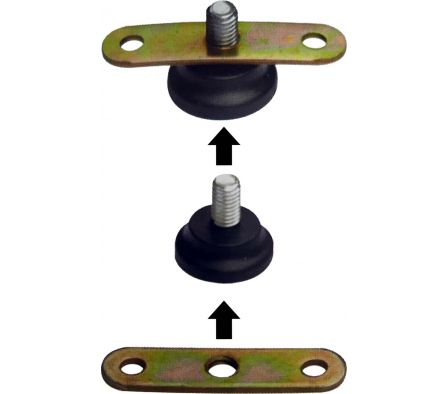 SOPORTE PIE AJUSTABLE PARA MUEBLE H006-1