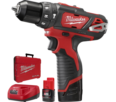 TALADRO ATORN. PERC. 10MM 12V MILWAUKEE 2408-259