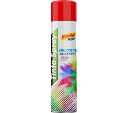 PINTURA AEROSOL LUMINOSA 400ML ROJO MUNDIAL PRIME